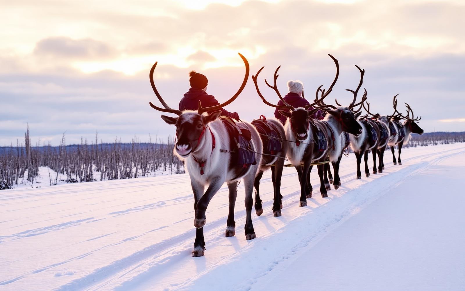Reindeer Safari & Ruka Ski Center — Kuusamo, Finland