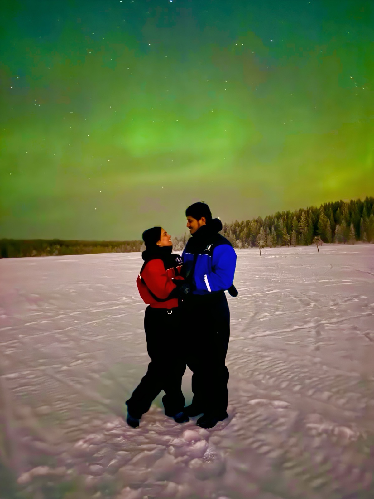 Northern Lights tour experience in Finnish Lapland — traveller photo 6