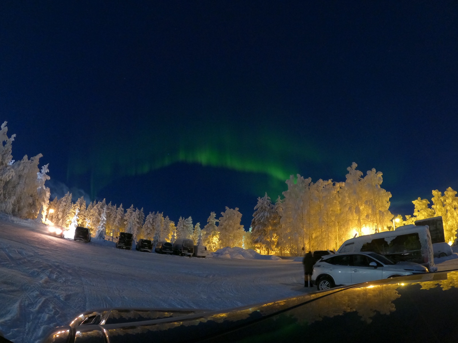 Northern Lights tour experience in Finnish Lapland — traveller photo 16