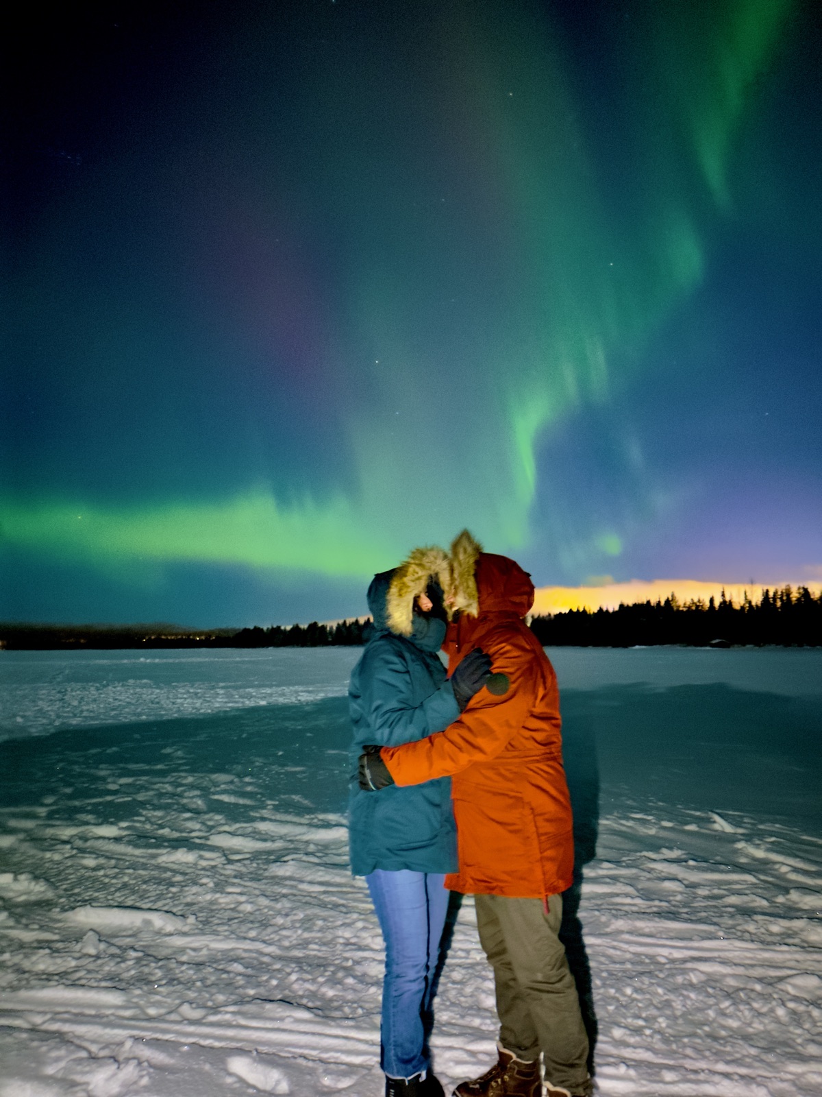Northern Lights tour experience in Finnish Lapland — traveller photo 56