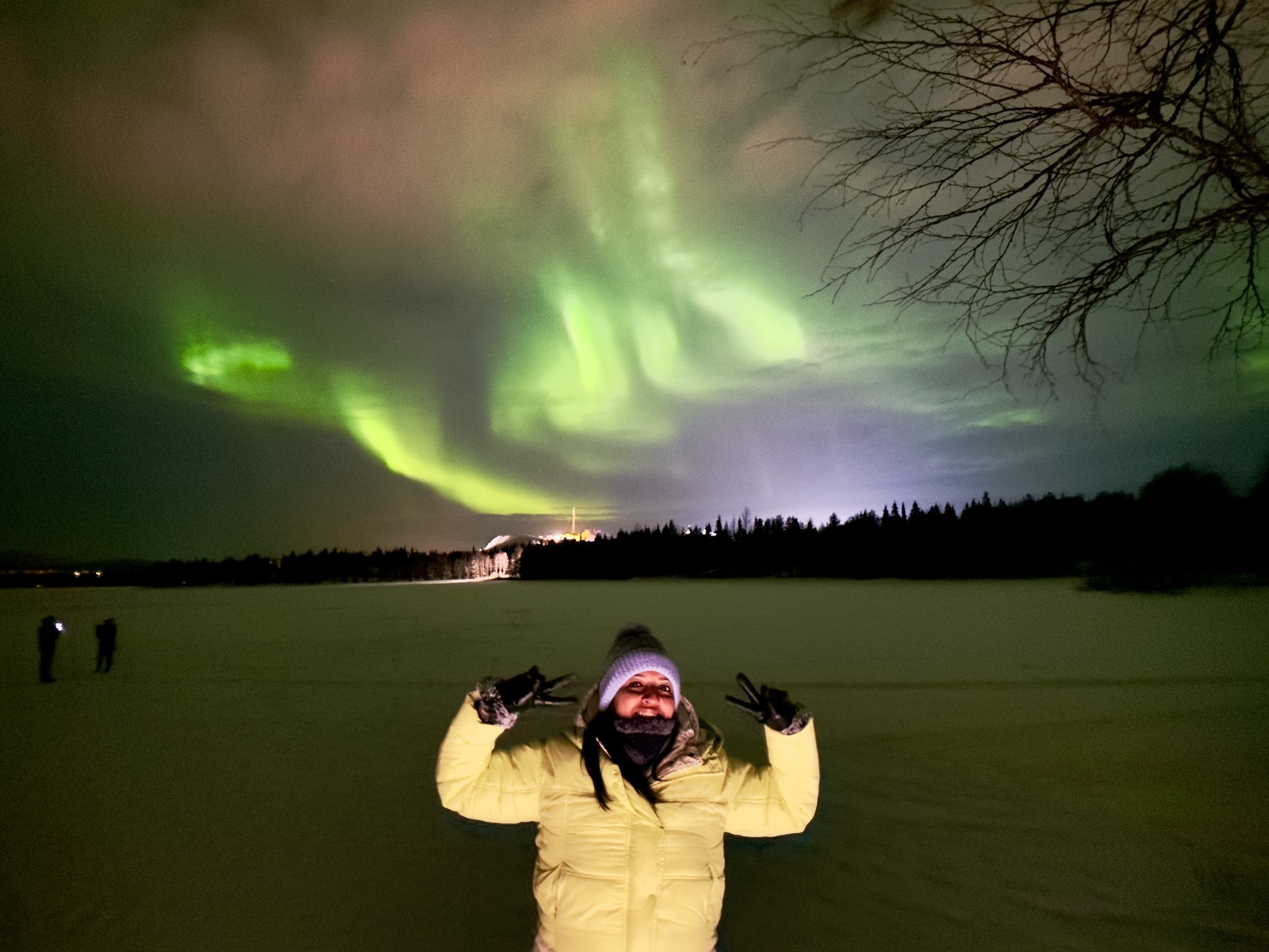 Northern Lights tour experience in Finnish Lapland — traveller photo 74