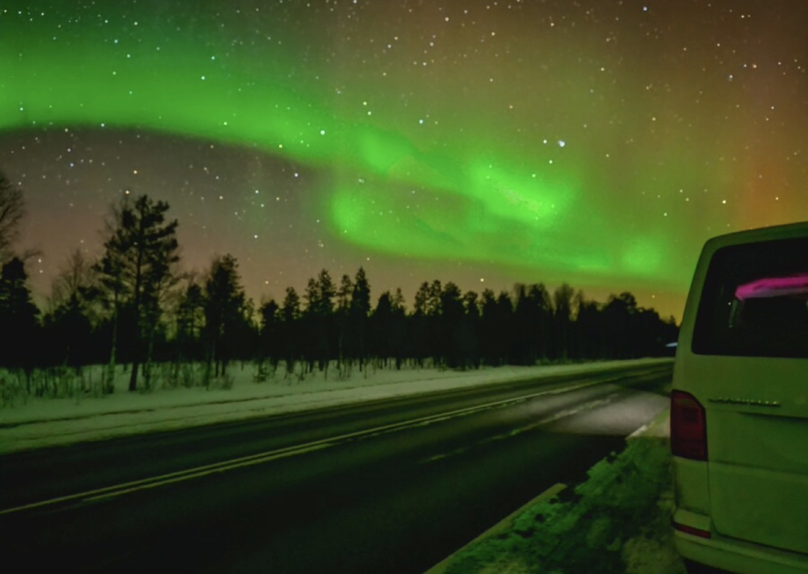 Northern Lights tour experience in Finnish Lapland — traveller photo 81